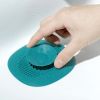 Pressed Silicone Floor Drain Bathroom Sink Drain Hair Catcher Sink Drain Filter Bathtub Floor Filter Deodorizing Bathroom Access