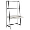 Grey Stone Herringbone and Black 3-piece Desk Set