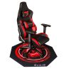 Direct Wicker Office Chair Mat Non-Slip Gaming Chair Mat for Hard Wood Floors Black